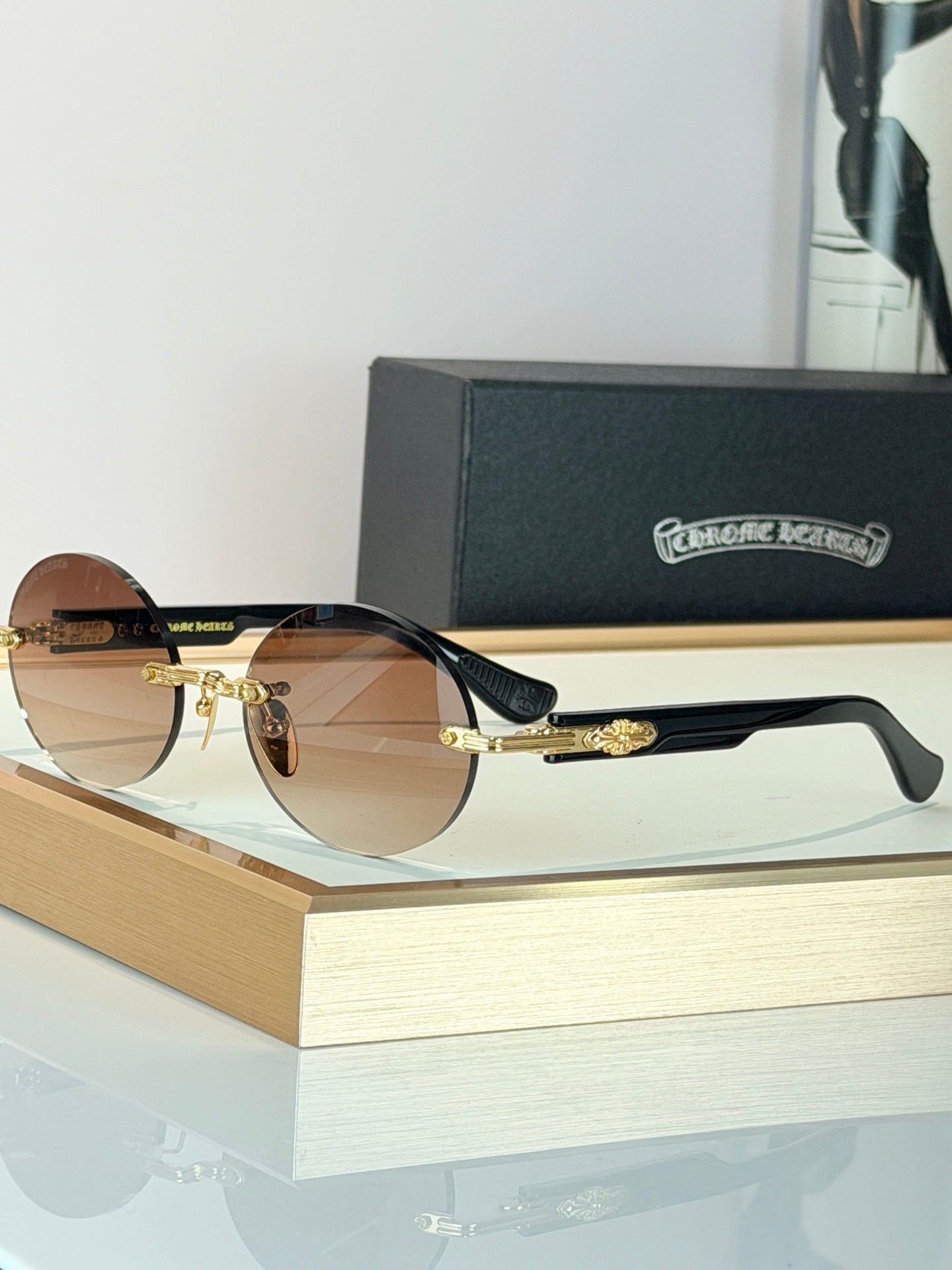 Chrome Hearts Sunglasses-DEEP III